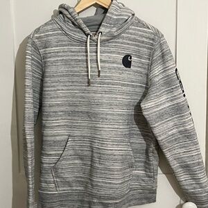Carhartt Gray Patterned Hoodie